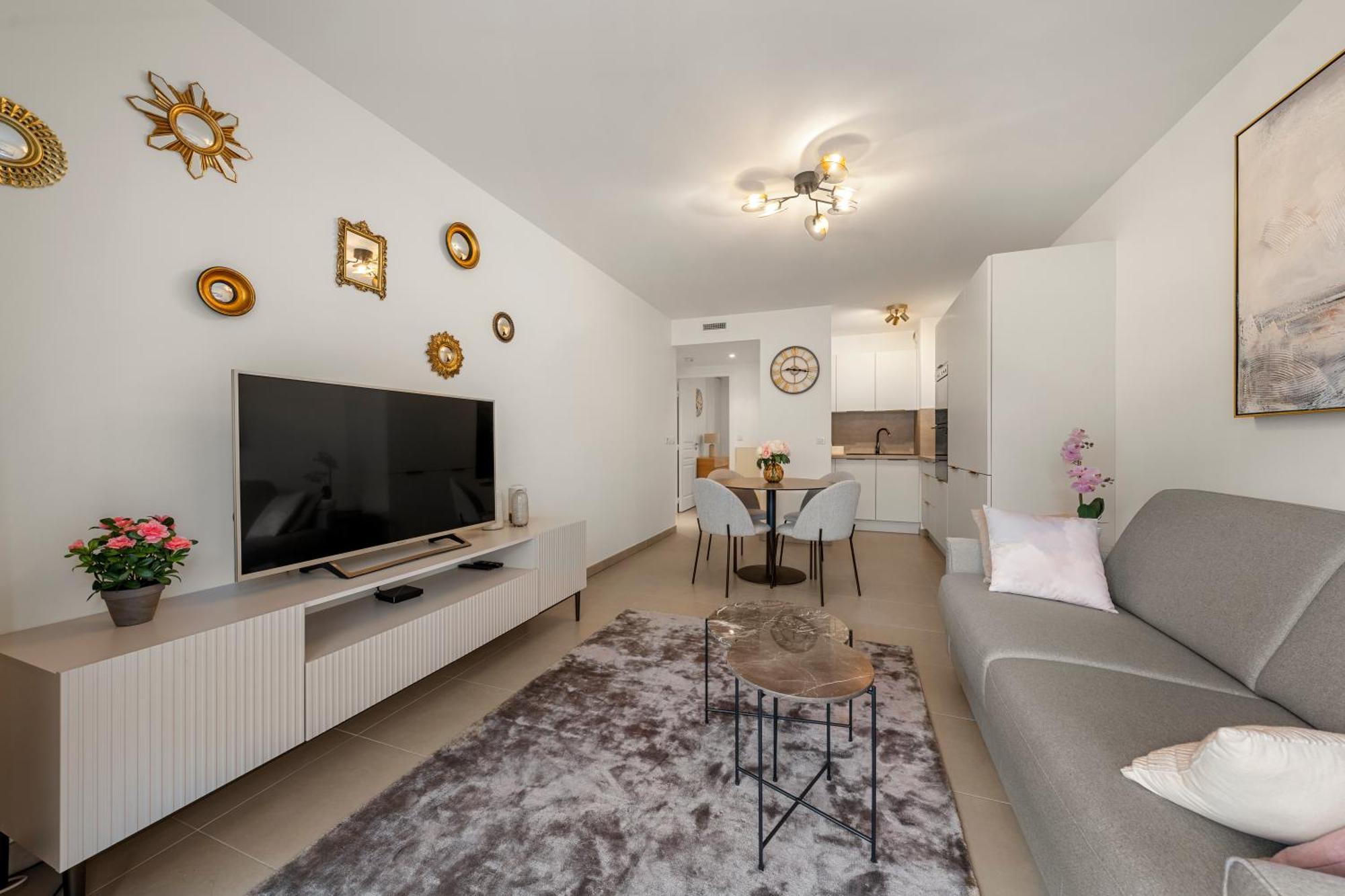 Beautiful Apartment Cannes Center Terrace Parking Екстериор снимка