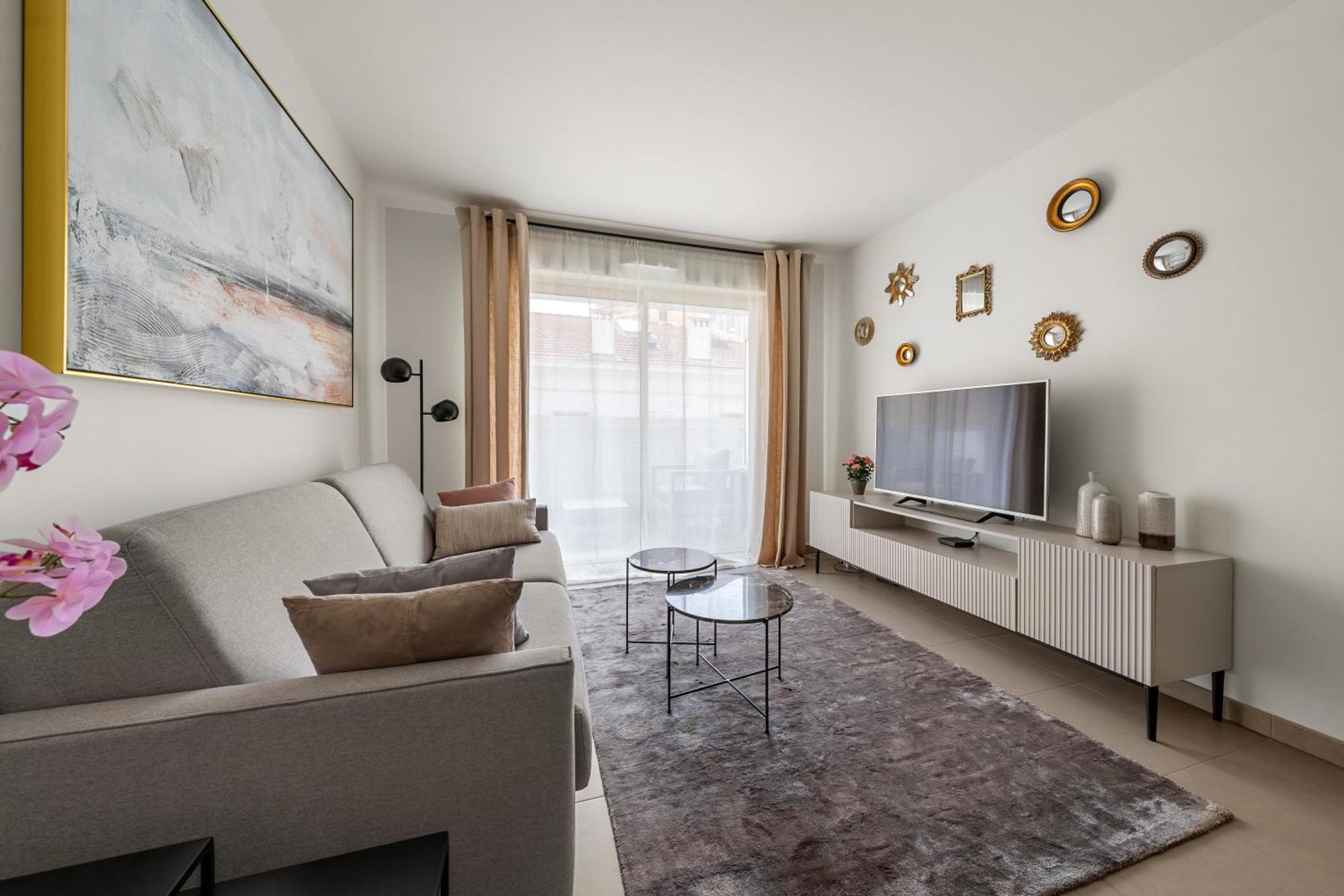 Beautiful Apartment Cannes Center Terrace Parking Екстериор снимка